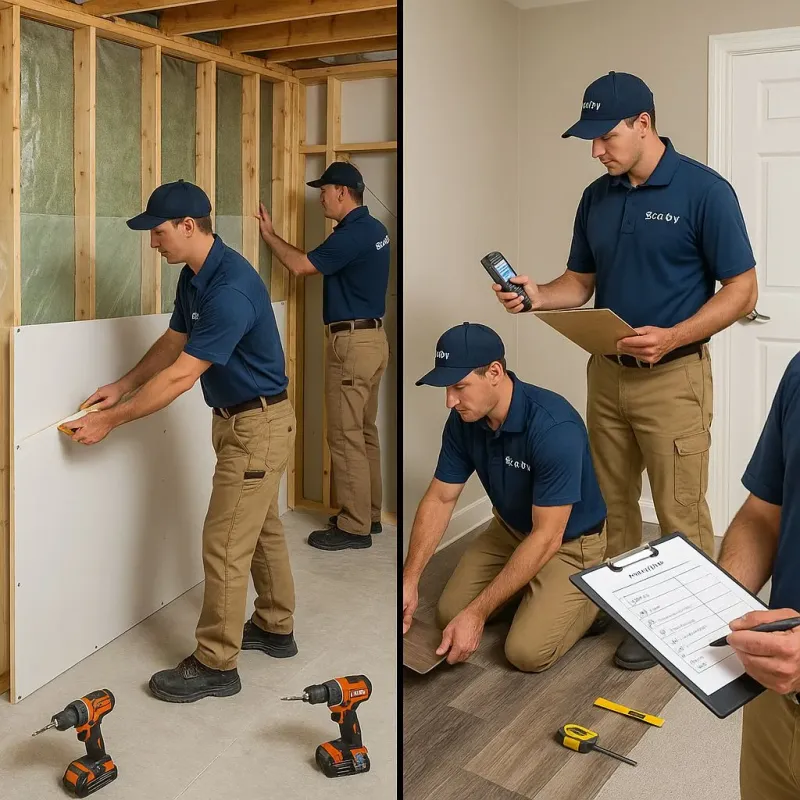 Repairs and Reconstruction process in Adams County, WI